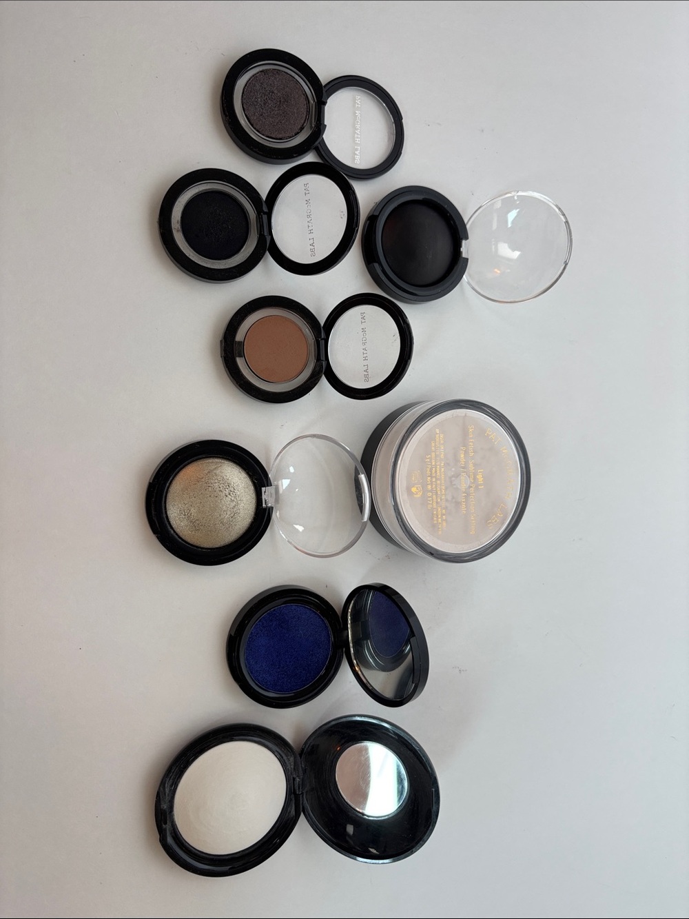 Lot of Pat McGrath Eye Shadow singles and powders